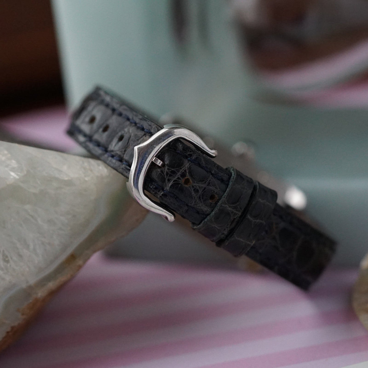 Cartier Tank Americaine 1713 Women's 18k White Gold Quartz 2000s