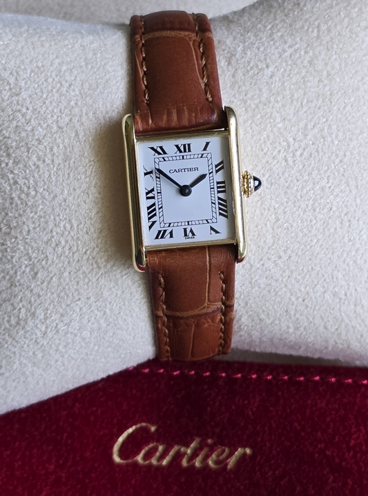 Cartier Tank Louis 6711 - 18K Gold, Manual Wind, Paris Dial (1970s)