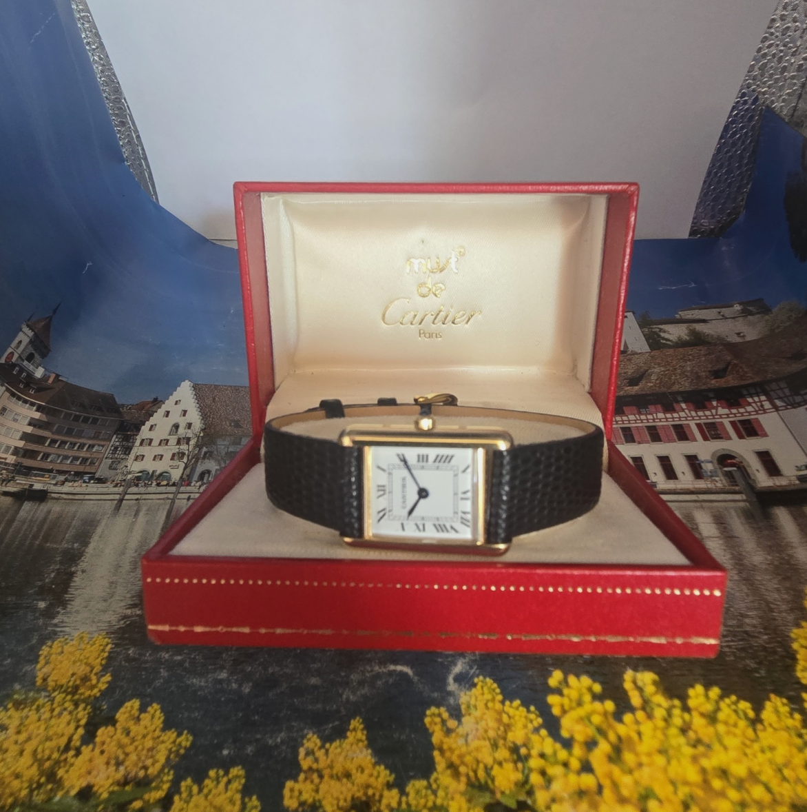 Vintage Cartier Tank Quartz Ladies Watch 1980s | Serviced, Box & Papers